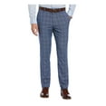 thumbnail image 1 of Perry Ellis Portfolio Mens Plaid Slim Fit Dress Pants, 1 of 2