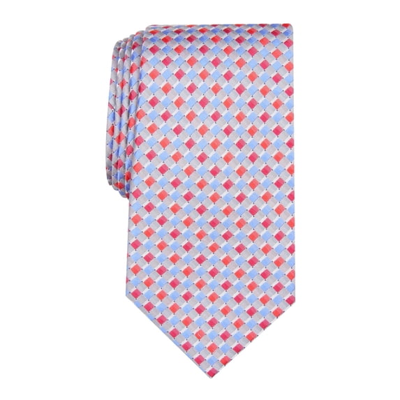 Perry Ellis Portfolio Mens Printed Classic Neck Tie Red O/S