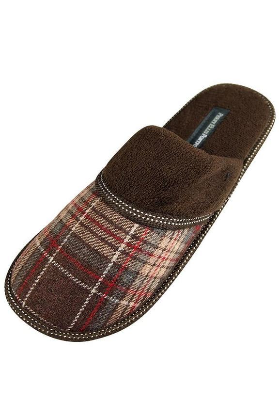 Portfolio - Mens Scuff Slipper - Cushioned footbed - Super Comfortable - 30 Day Guarantee