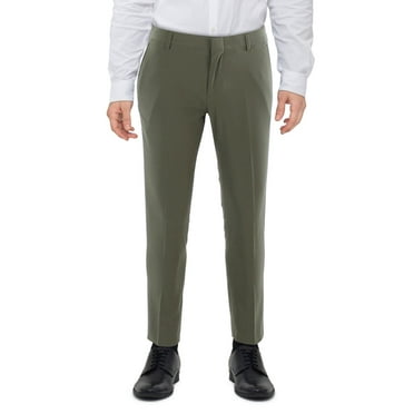 Perry Ellis Mens Slim Fit Stretch Dress Pants - Walmart.com