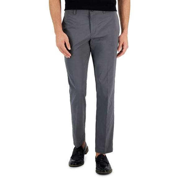 Perry Ellis Portfolio Mens Stretch Slim Fit Trouser Pants