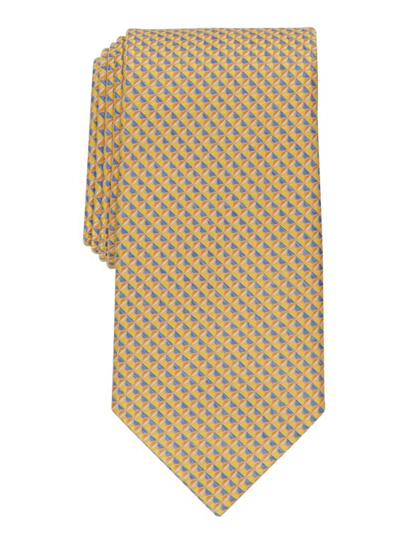 YELLOW Men's Serrano Mini Neat Tie, US One Size