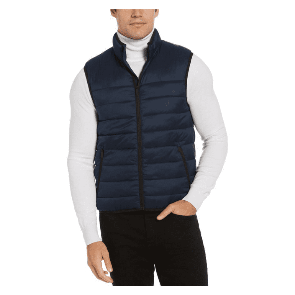 Perry Ellis lightweight vest, Navy, S - Main Image