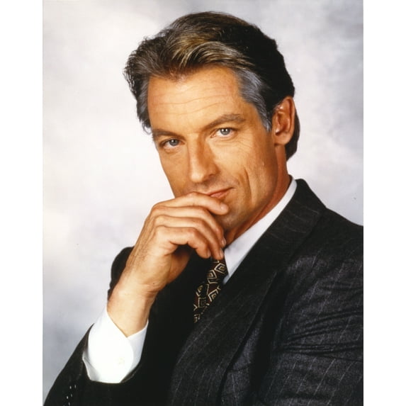 Perry King Posed wearing Tuxedo Portrait with White Background Photo Print (8 x 10)