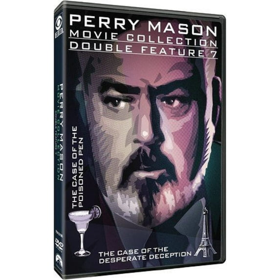 Perry Mason Double Feature 07: The Case of the Poisoned Pen / The Case of the Desperate Deception (DVD)