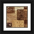thumbnail image 1 of Perry, Olivia 26x26 Black Ornate Wood Framed with Double Matting Museum Art Print Titled - Naturally II, 1 of 4
