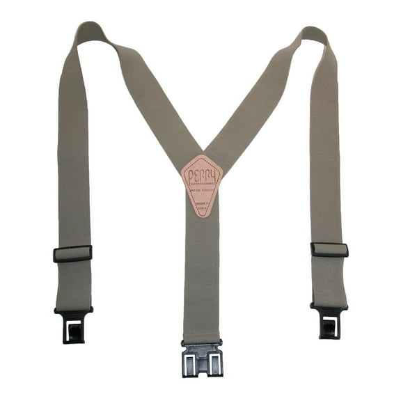 Perry Suspenders  Elastic 2 Inch Wide Hook End Suspenders (Tall Available) (Men)