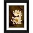 thumbnail image 1 of Perry, Rachel 13x18 Black Ornate Wood Framed with Double Matting Museum Art Print Titled - Lily Pad Duo I, 1 of 4