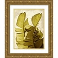 thumbnail image 1 of Perry, Rachel 15x18 Gold Ornate Wood Framed with Double Matting Museum Art Print Titled - Palm Fronds III, 1 of 4