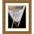 thumbnail image 1 of Perry, Rachel 20x24 Gold Ornate Wood Framed with Double Matting Museum Art Print Titled - Wooden Rowboats III, 1 of 4