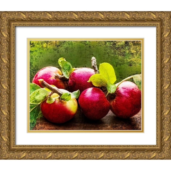Perry, Rachel 24x20 Gold Ornate Wood Framed with Double Matting Museum Art Print Titled - The Harvest II