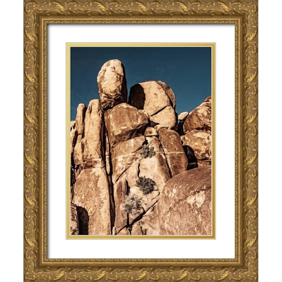 Perry, Rachel 25x32 Gold Ornate Wood Framed with Double Matting Museum Art Print Titled - Outcroppings III