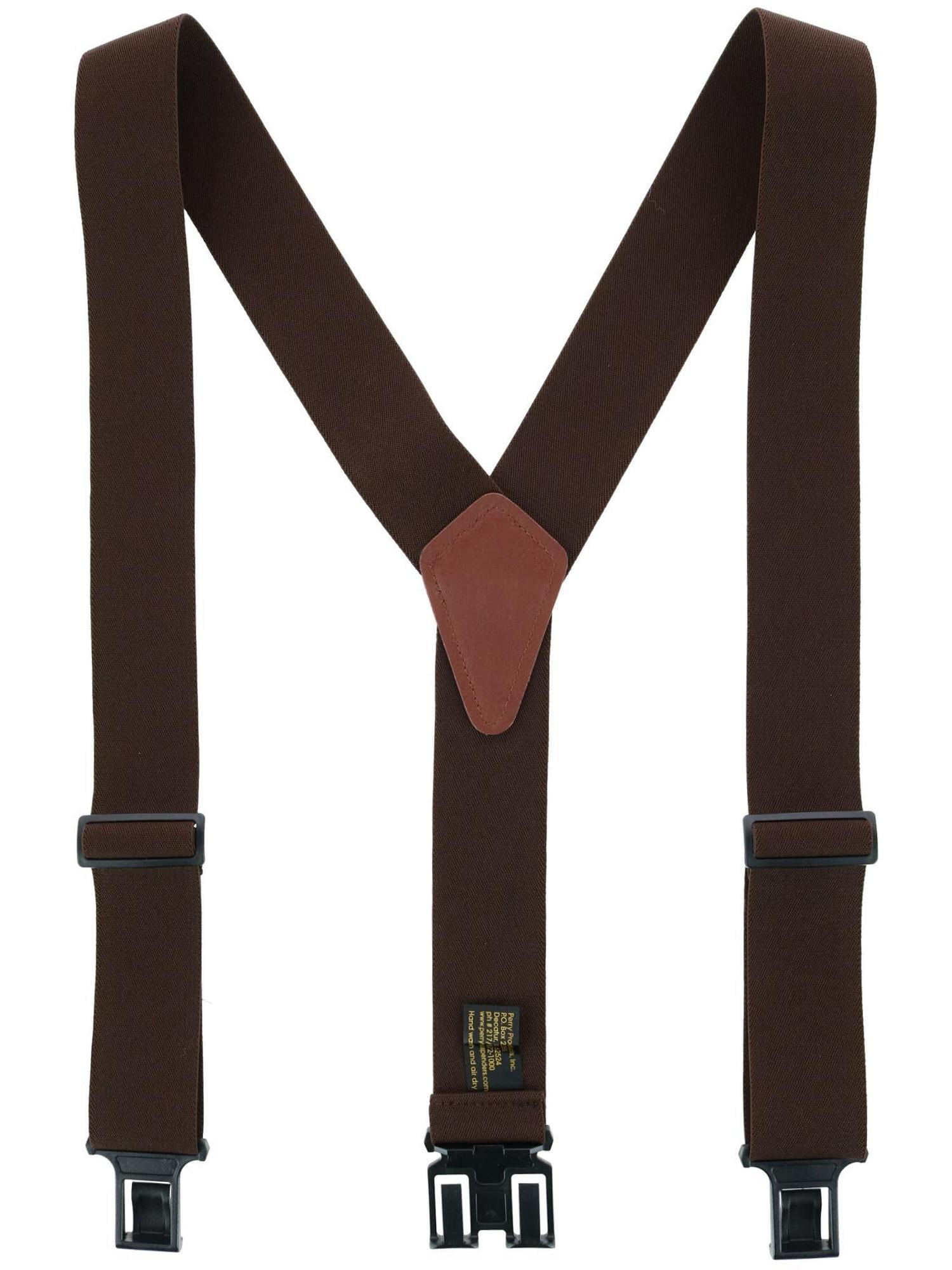 Perry Suspenders Elastic 2 Inch Wide Hook End Suspenders (Tall