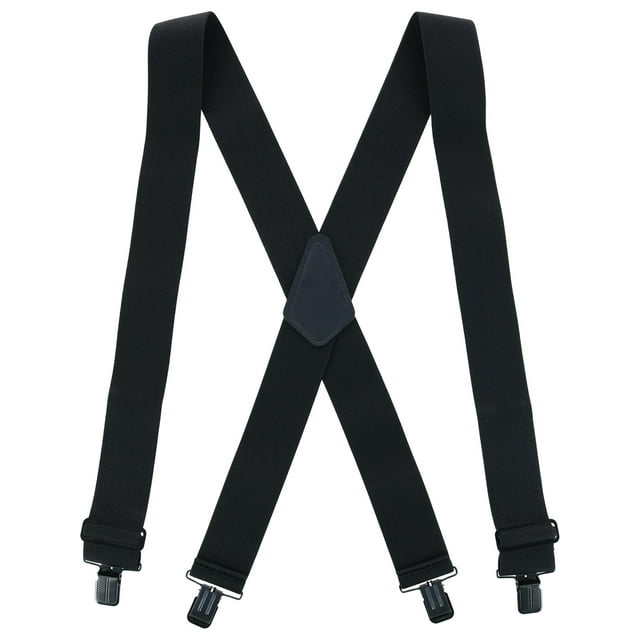 Perry Suspenders Solid Color XBack ClipEnd Suspenders (Men)