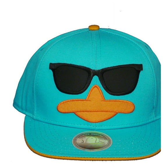 Perry The Platypus Phineas And Ferb Adult Adjustable Flat Bill Baseball Hat Cap