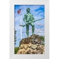 thumbnail image 1 of Perry, William 13x18 White Modern Wood Framed Museum Art Print Titled - Lexington Minute Man Patriot Statue-Lexington Battle Green-Massachusetts-Site of April 19-1775 firs, 1 of 4