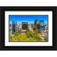 thumbnail image 1 of Perry, William 14x11 Black Ornate Wood Framed with Double Matting Museum Art Print Titled - Modern and old buildings overview Vitacura Highway Mountains-Santiago-Chile, 1 of 4