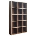 thumbnail image 1 of Klair Living Perry Farmhouse Wood Bookcase in Rustic Gray Finish, 1 of 4