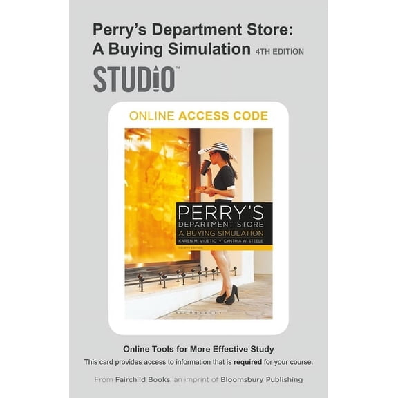Perry's Department Store: A Buying Simulation : Studio Access Card (Online resource)