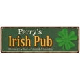 thumbnail image 1 of Perry's Irish Pub Metal Sign Bar Man Cave 8x24 108240010214, 1 of 1