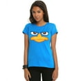 thumbnail image 1 of Perry the Platypus Face Junior T-Shirt, 1 of 1
