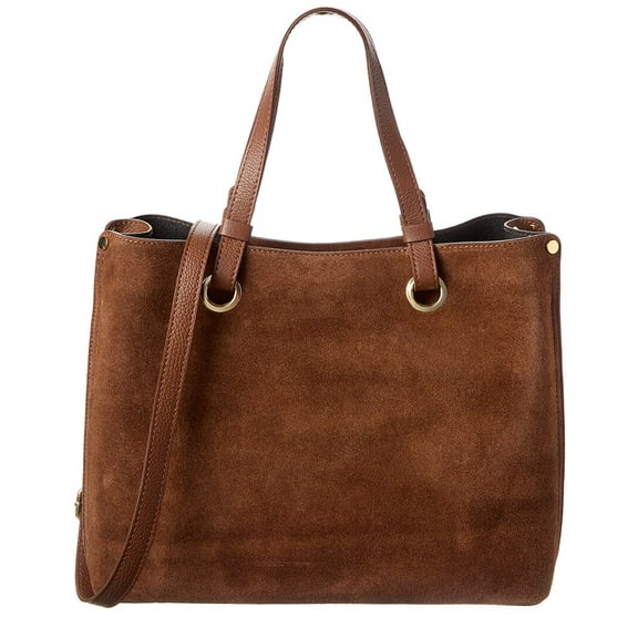 Persaman New York Gaia Suede Tote, os, Brown