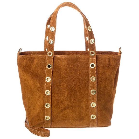 Persaman New York Suede Tote, Brown
