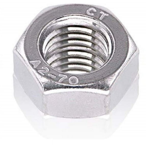 Persberg M8 Hex Nut M8-1.25 (20 Pack), 65mm Height, 304 18-8 Stainless Steel, Hex Nuts 120153