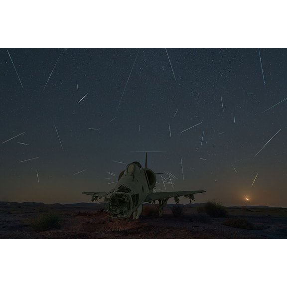 Perseids Rage Poster Print - Arie Burla (36 x 24)