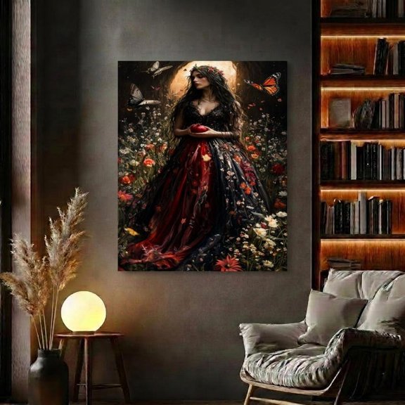 Persephone Greek Goddess Underworld Queen Poster Wall Art Decor 16x24 UNFRAMED