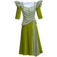 thumbnail image 1 of Persephone Green Dress Music Festival Theater Outfit for Women, 1 of 7