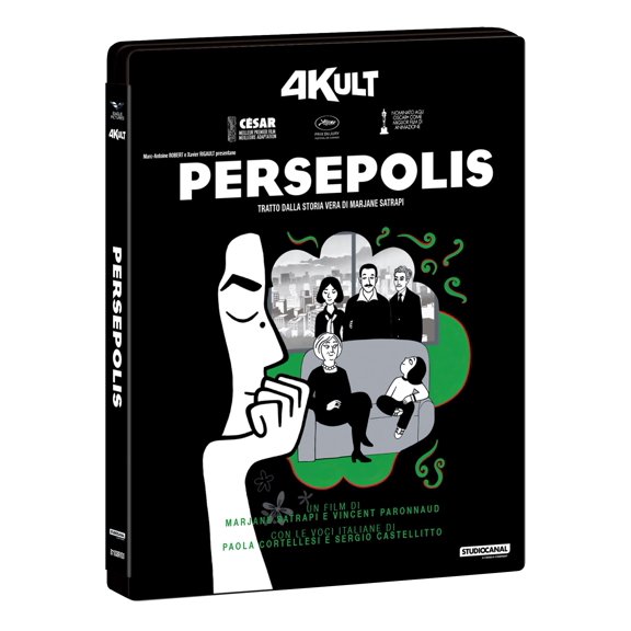 Persepolis - 4Kult (Bd 4K + Bd Hd) (4K Ultra HD) Marjane Satrapi Vari