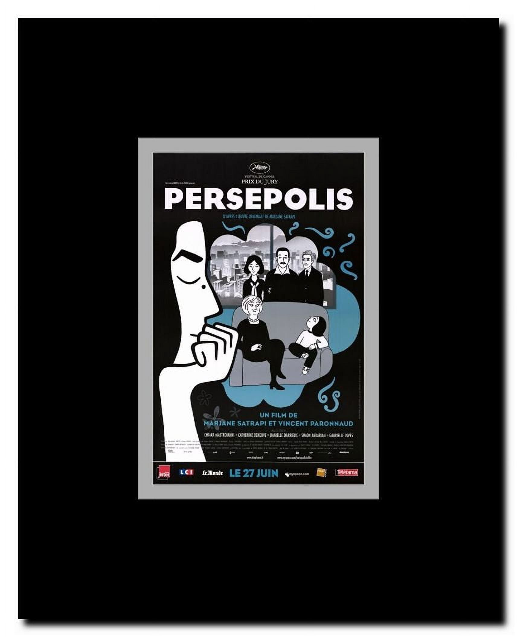 Persepolis Framed Movie Poster