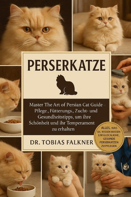 Perserkatze: Master The Art of Persian Cat Guide - Pflege-, FÃ¼tterungs-, Zucht- und Gesundheitstipps, um ihre SchÃ¶nheit , (Paperback)