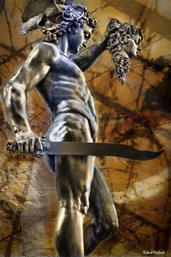 Perseus Canvas Art - Robert Michaels (12 x 18)