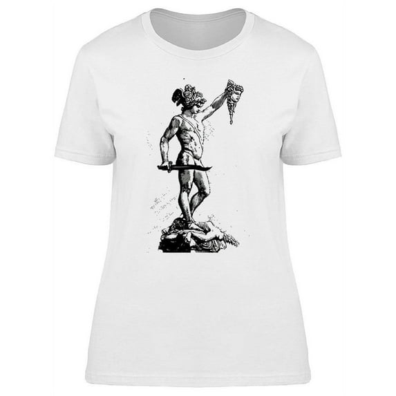 Perseus Holding A Head T-Shirt Women -Image by Shutterstock, Female 3X-Large
