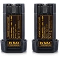 thumbnail image 1 of Persever 2Pack 3000mAh 8V DCB080 Li-on Battery Replacement for Original 8Volt Battery DW4390 DCF680 DCF680N1 DCF680N2 DCF680G2,Compatible with Cordless Power Tools, 1 of 8