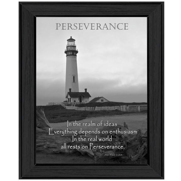 Perseverance By Trendy Decor4U Printed Wall Art Wood Multi-Color