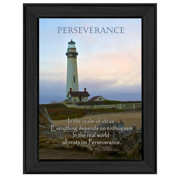 Perseverance By Trendy Decor4U Printed Wall Art Wood Multi-Color