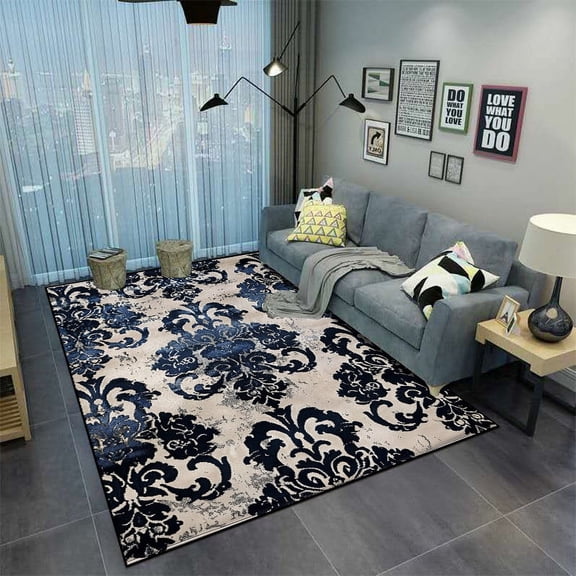 Persia Printing Carpets for Living Room ration Washable Lounge Rugs Large Area Rug for Bedroom Home r Non-slip Floor Mat
