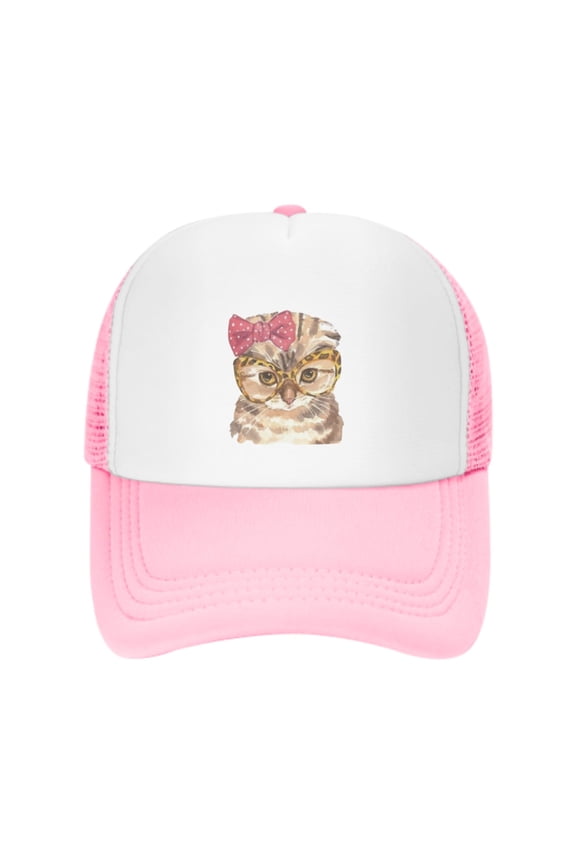 Persian Cat Unisex Trucker Hats for Men Women Adjustable Casual Baseball Caps for Outdoor Activities Dad Cap