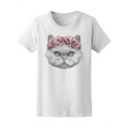 thumbnail image 1 of Persian Cat With Head Wreath T-Shirt Women -Image by Shutterstock, Female x-Large, 1 of 2