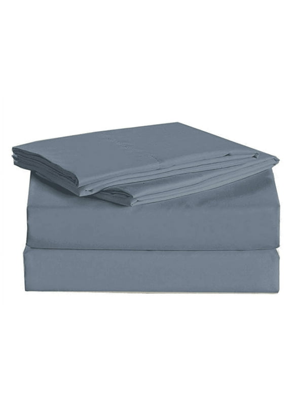 Persian Collection 1900 Count 4-Piece Sheet Set 16" Deep Pocket Wrinkle Free Sheets - California King Size - Slate Blue
