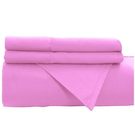 Persian Collection 1900 Count 4-Piece Sheet Set 16" Deep Pocket Wrinkle Free Sheets - Queen Size - Hot Pink