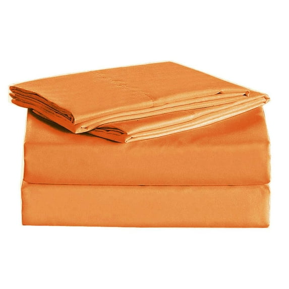 Persian Collection 1900 Count 4-Piece Sheet Set 16" Deep Pocket Wrinkle Free Sheets - Queen Size - Rust