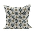 thumbnail image 1 of Persian Fluffy Throw Pillow Cushion Cover, Retro Boho Welsh Pears with Persian Pickles Traditional Motif Design Print, Decorative Square Accent Pillow Case, 24" x 24", Brown Blue, by Ambesonne, 1 of 5