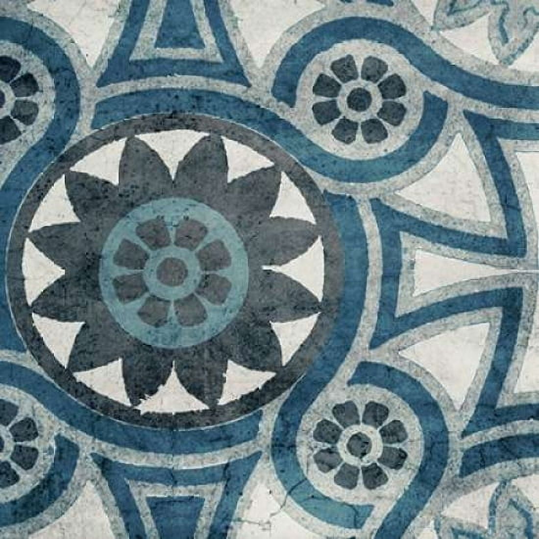 Persian Jewel Blue 1 Canvas Art - Morgan Yamada (24 x 24)