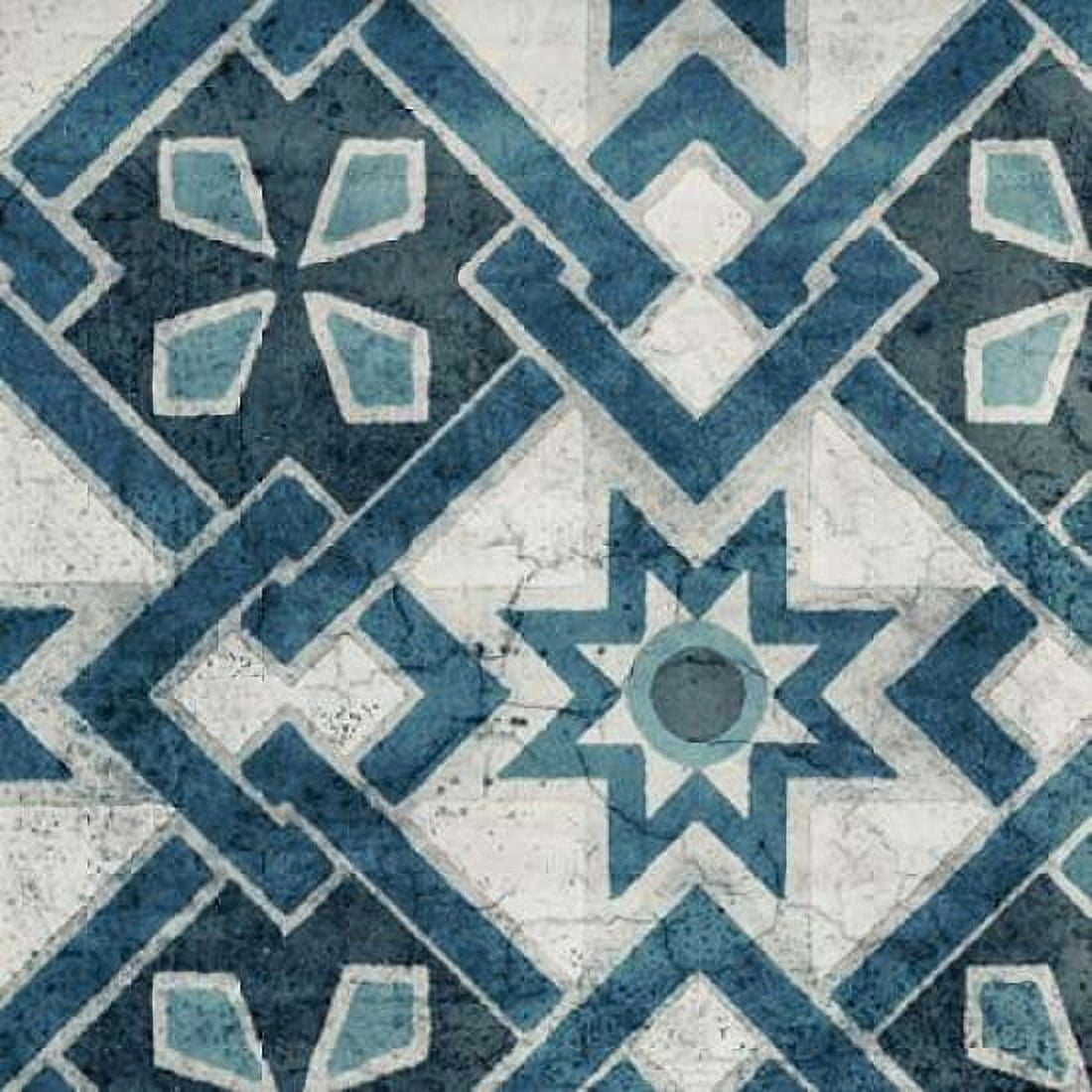 Persian Jewel Blue 2 Canvas Art - Morgan Yamada (24 x 24)