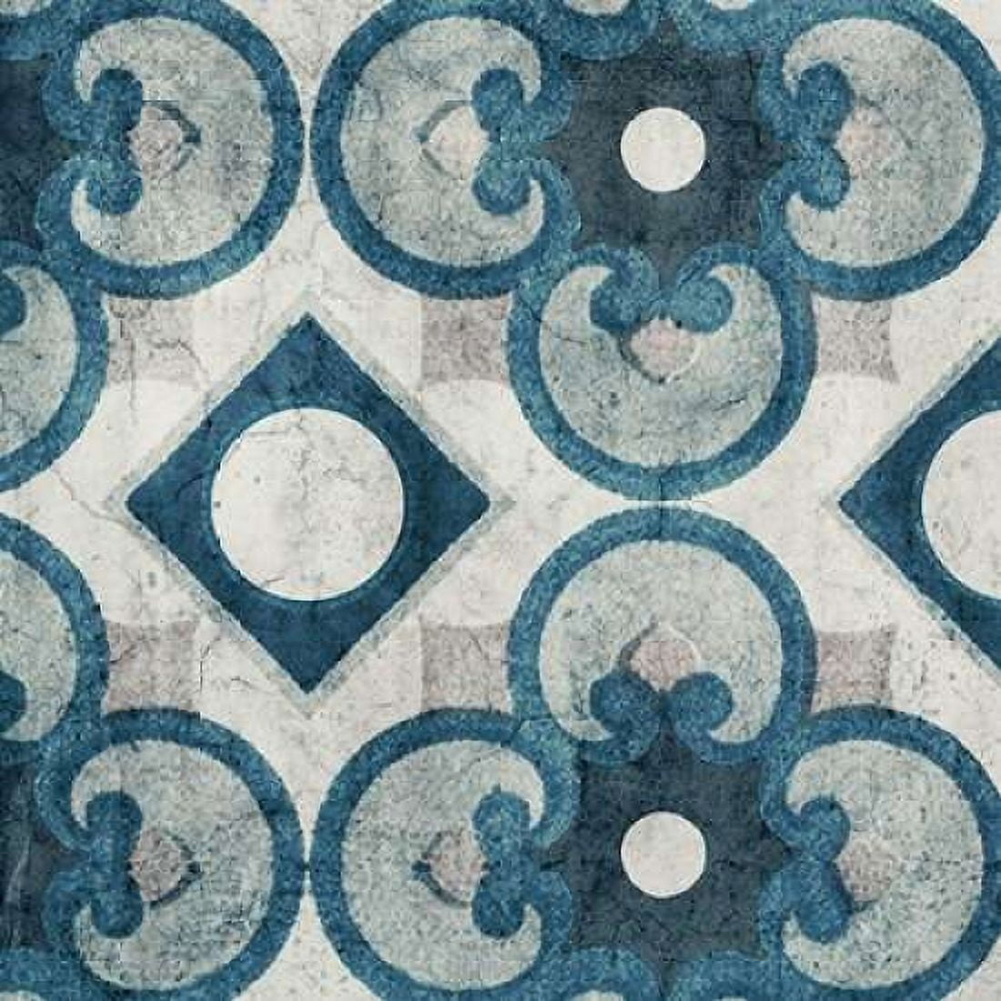 Persian Jewel Blue 3 Canvas Art - Morgan Yamada (24 x 24)
