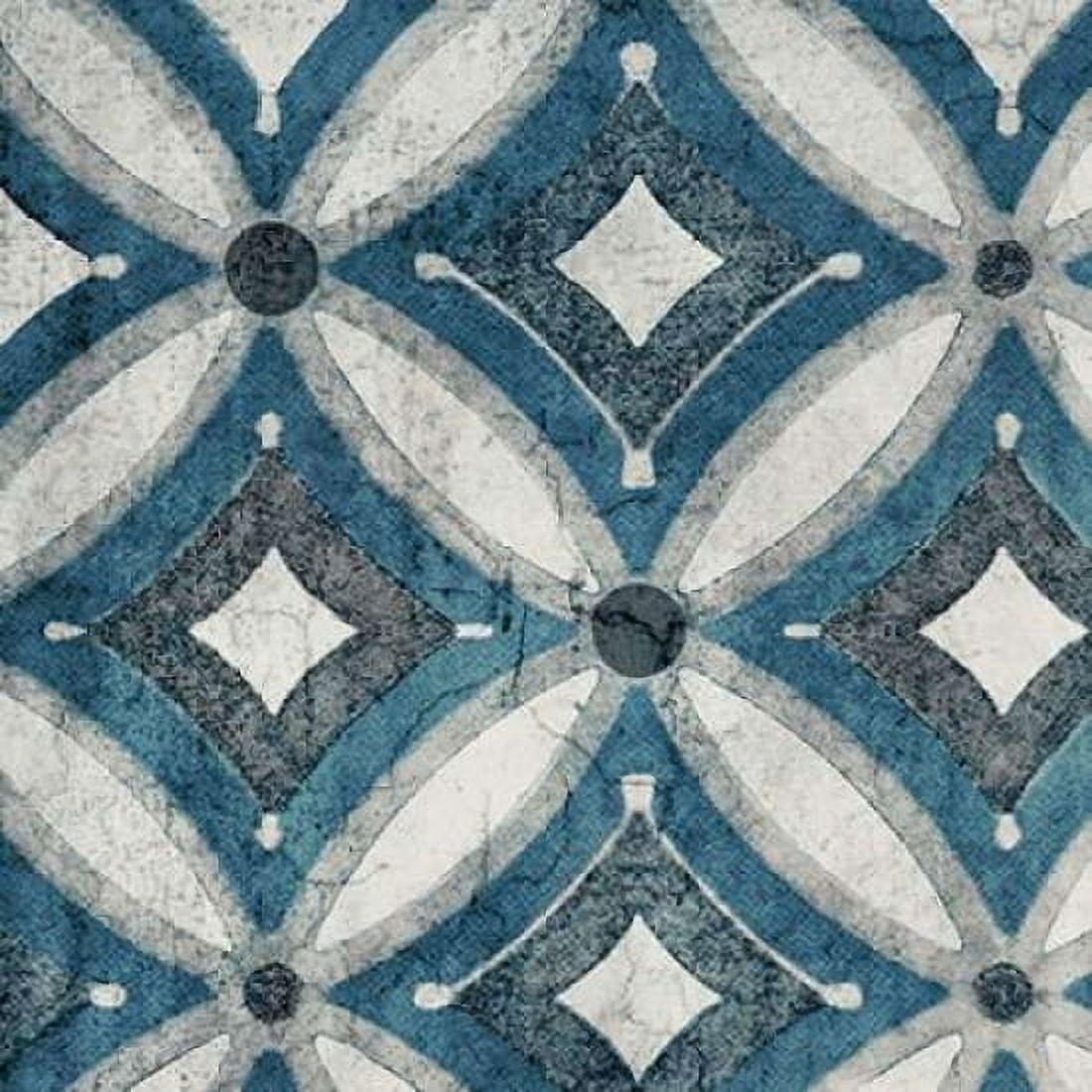 Persian Jewel Blue 4 Canvas Art - Morgan Yamada (24 x 24)
